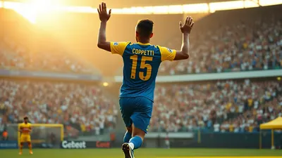 El impacto de E. Copetti en el ataque de Rosario Central