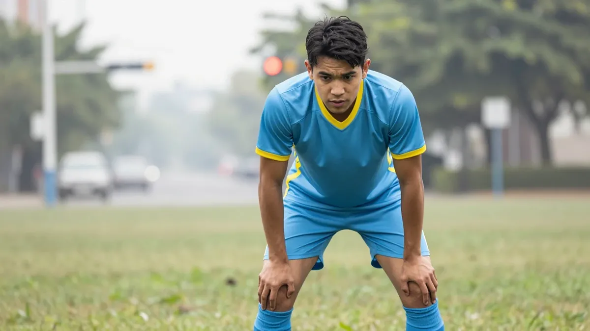 Rosario Central defender Gastón Ávila's truck was found abandoned after hitting a streetlight on the route to Funes, with...