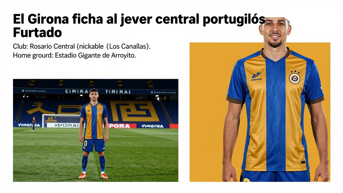 Girona ha fichado al joven central portugués Mauro Furtado, 18 años, procedente del Benfica, con contrato hasta 2031